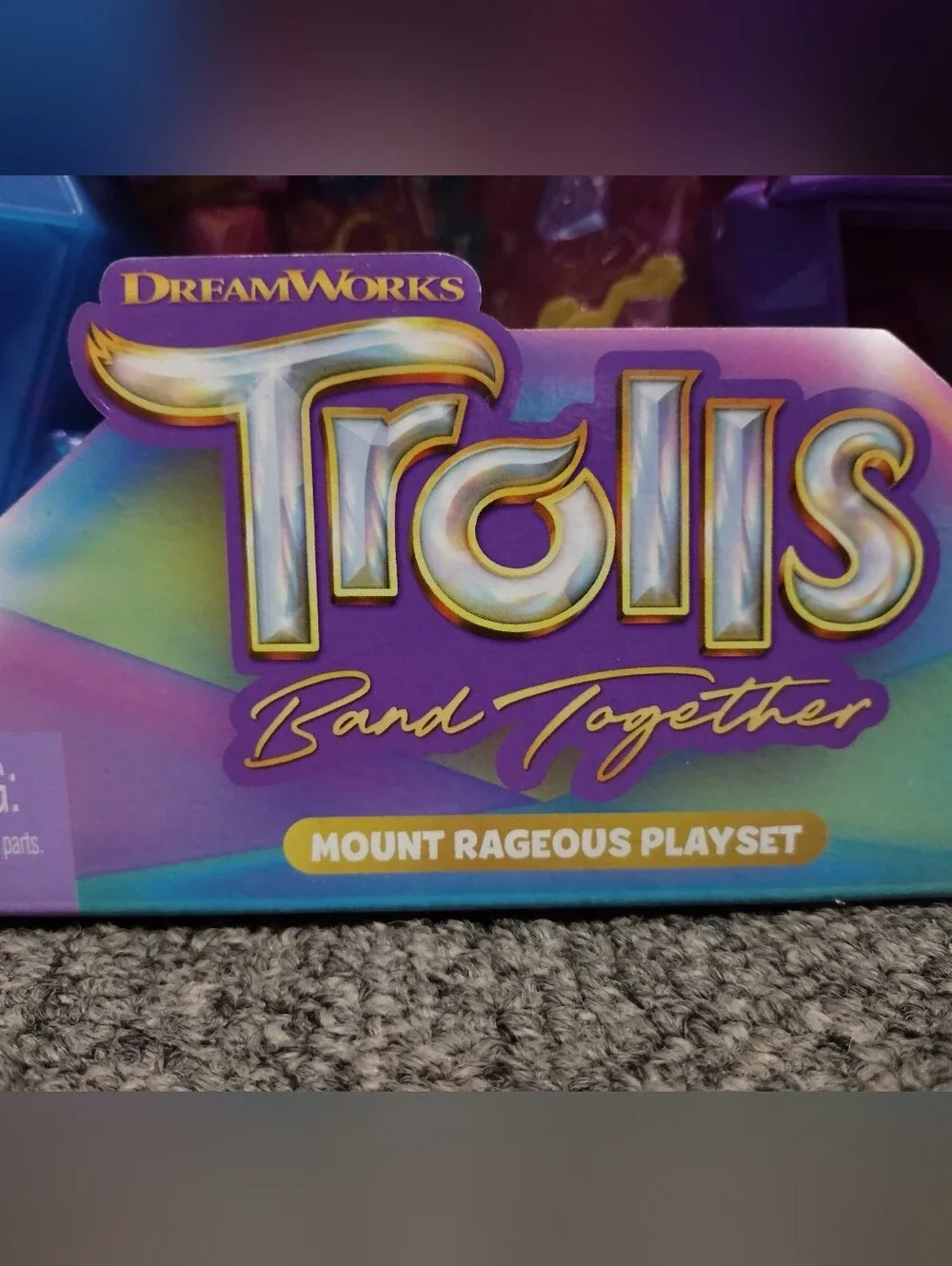 Trolls Band Together Mount Rageous Playset